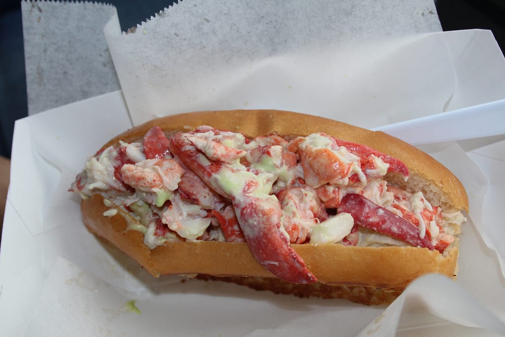 things to do in maine - lobster rolls