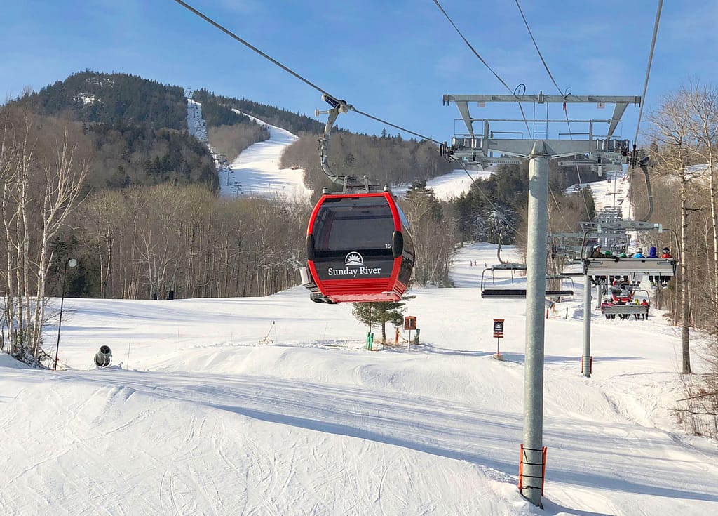 winter activities in maine