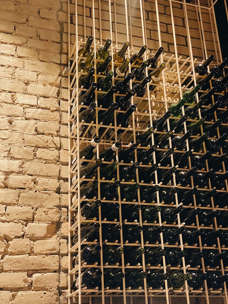 luxury home wine cellar